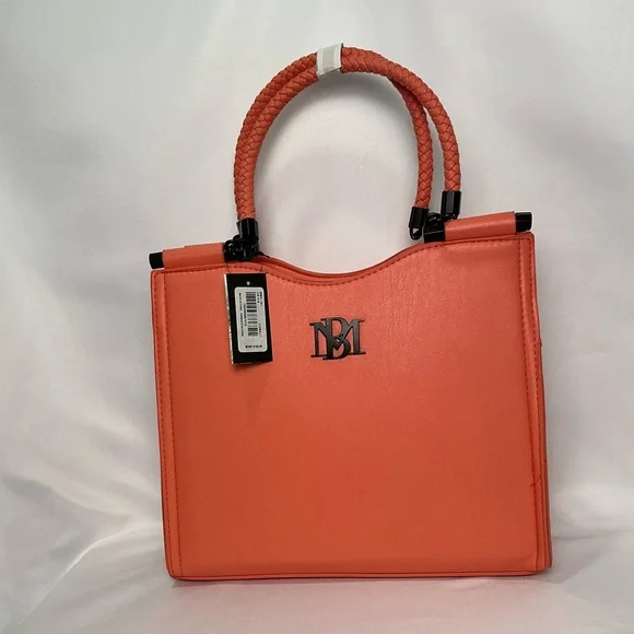 Badgley Mischka Coral crossbody Handbag tote New - Picture 2 of 11